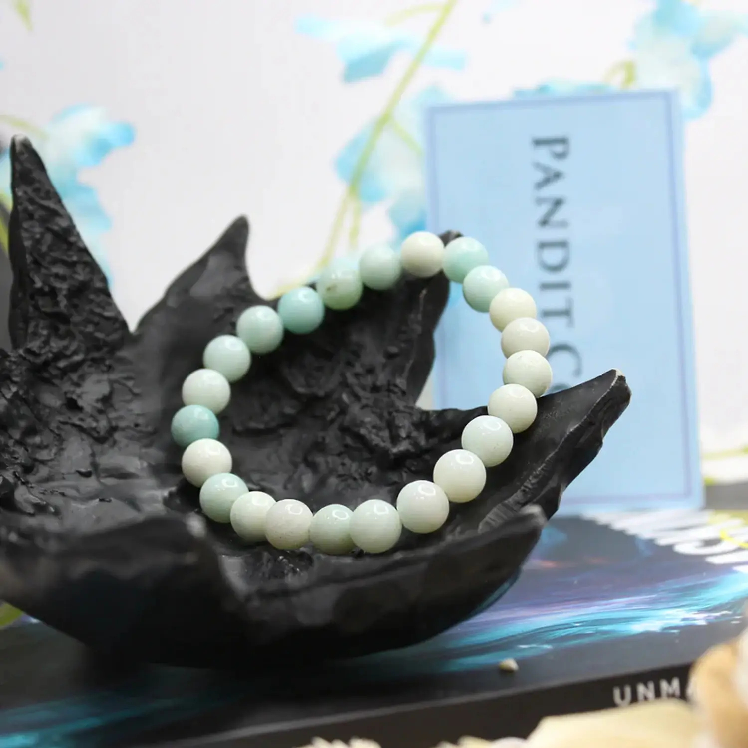 Blue Amazonite Bracelet - For Powerful and Inspiring Personality
