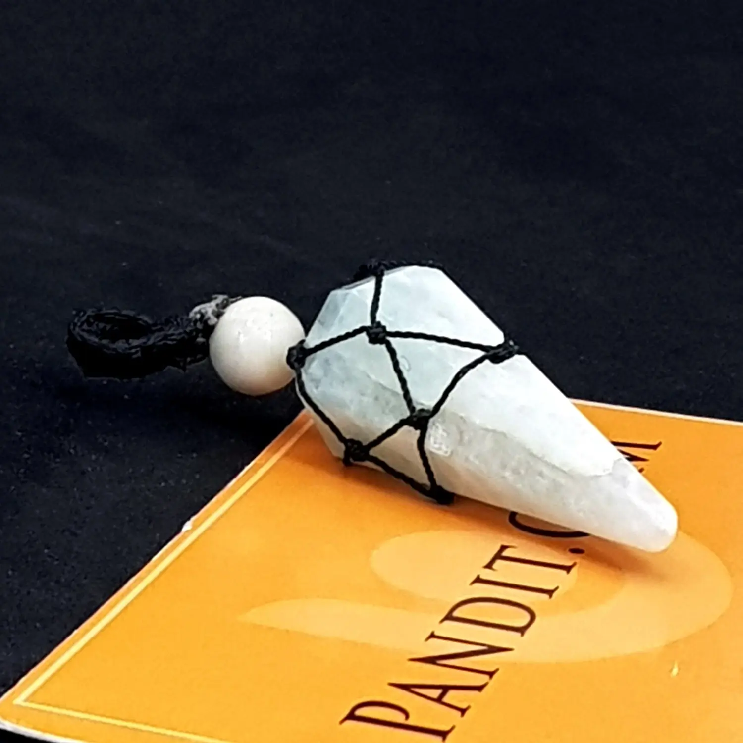 Blue Amazonite Dowsing Pendulum - Image 6