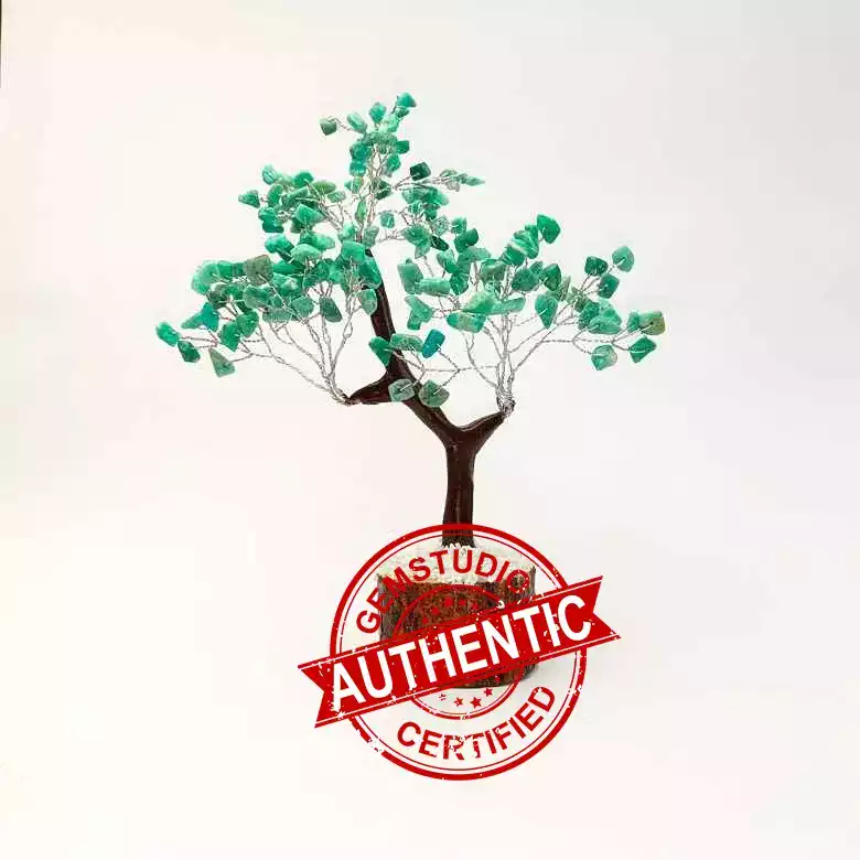 Blue Amazonite Gemstone Tree - Image 5