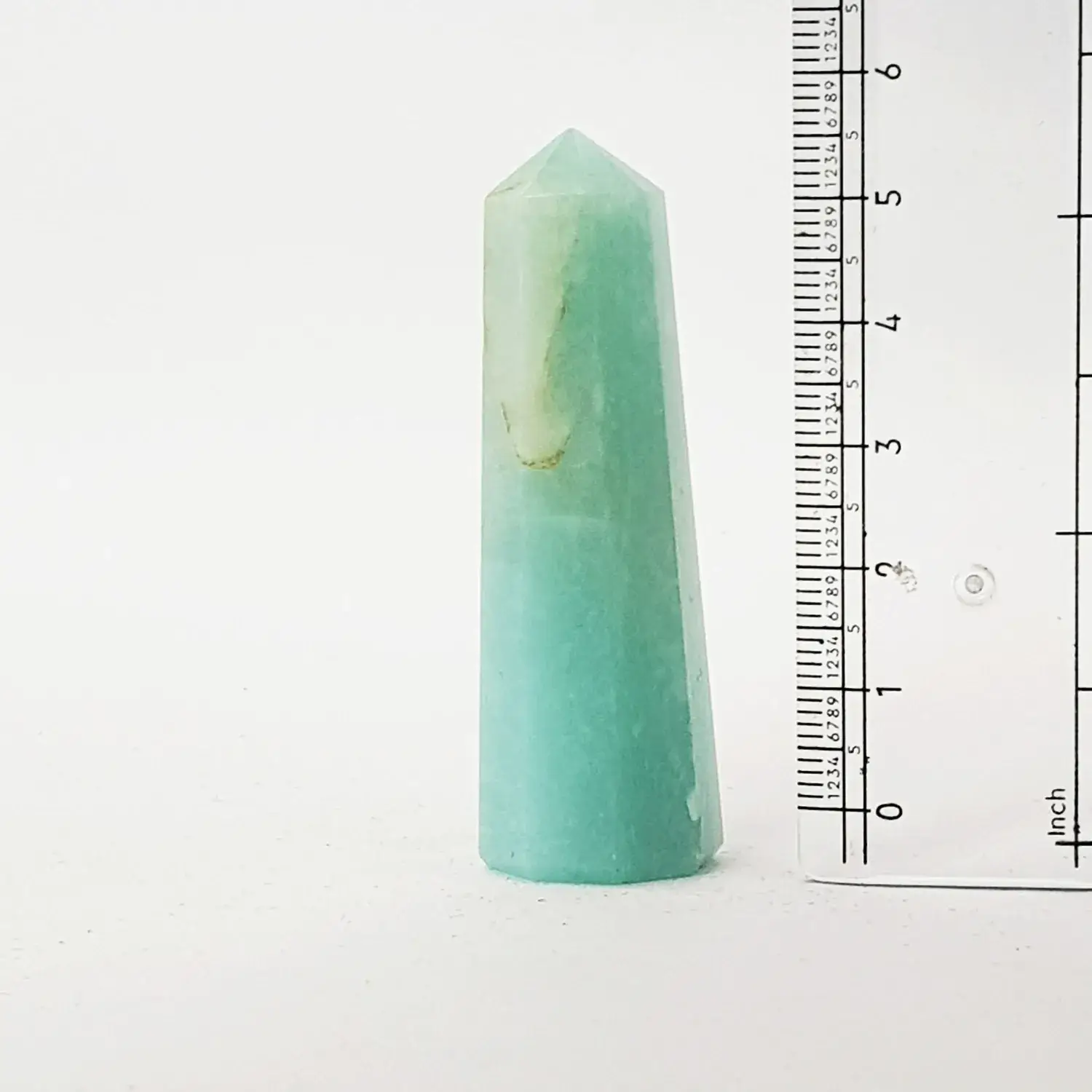 Blue Amazonite Pencil Tower Point - Image 5