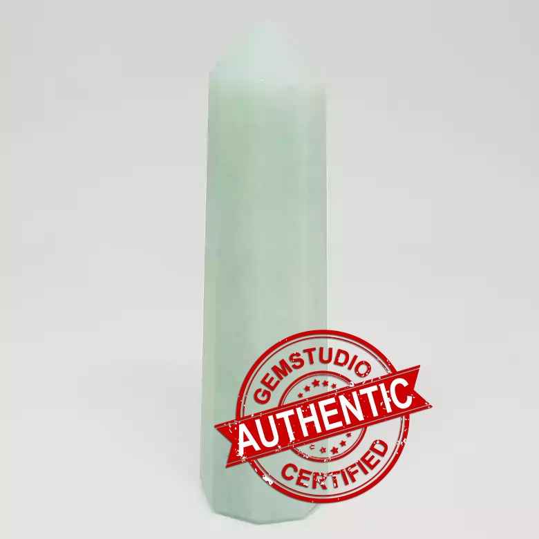 Blue Amazonite Pencil Tower Point - Image 7