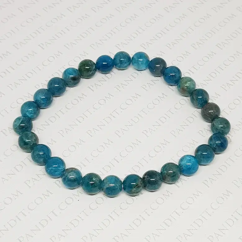 Blue Apatite Bracelet - To Crack Competitive Exams & Score Higher - Image 3
