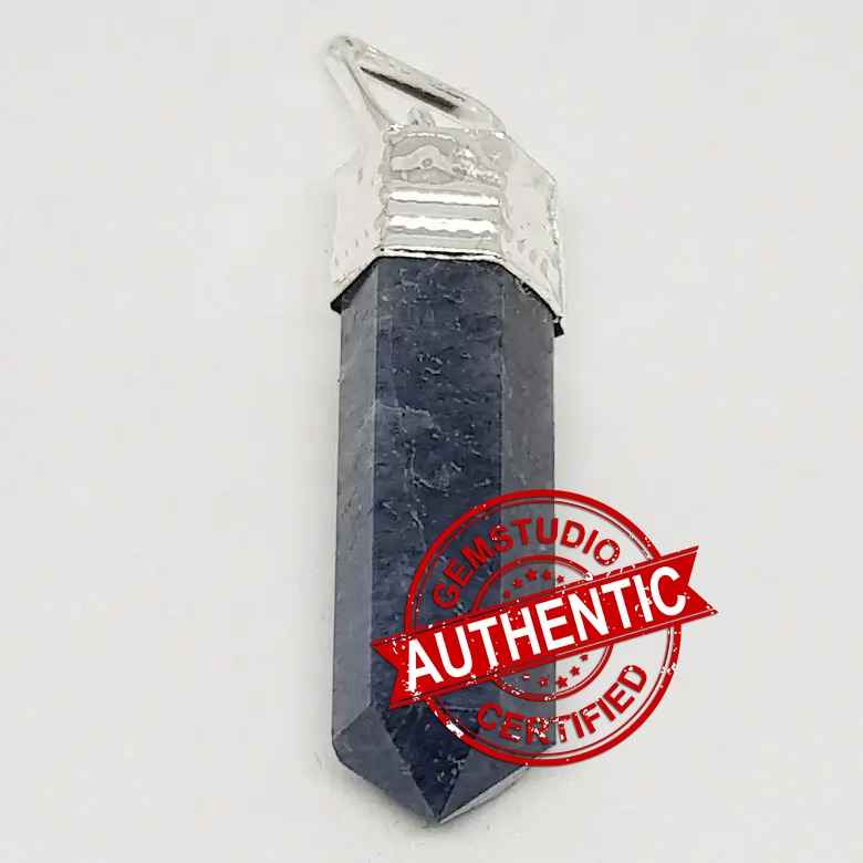 Blue Aventurine Cap Pencil Pendant - Image 5