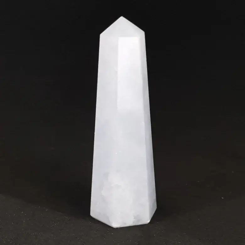 Blue Calcite Pencil Tower Point - Image 6