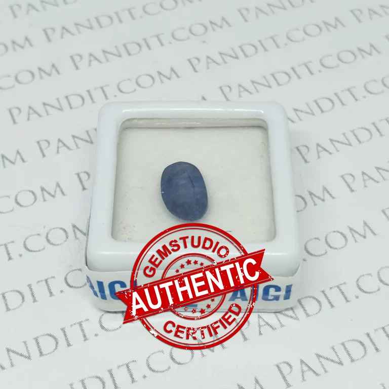 Blue Sapphire Gemstone (Neelam Gemstone) - To Stabilize Earning - Image 4