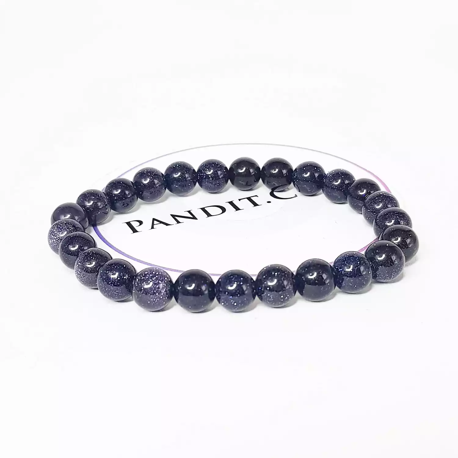 Blue Sunstone Bracelet - For Spiritual Protection & Wisdom - Image 4