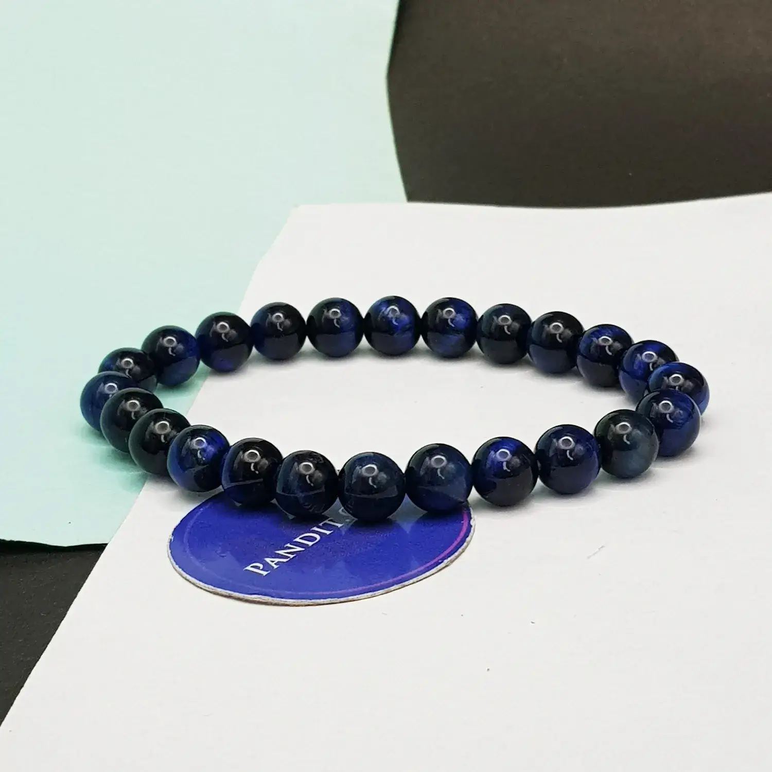 Blue Tiger Bracelet - To Improve Communication Skills - Image 3