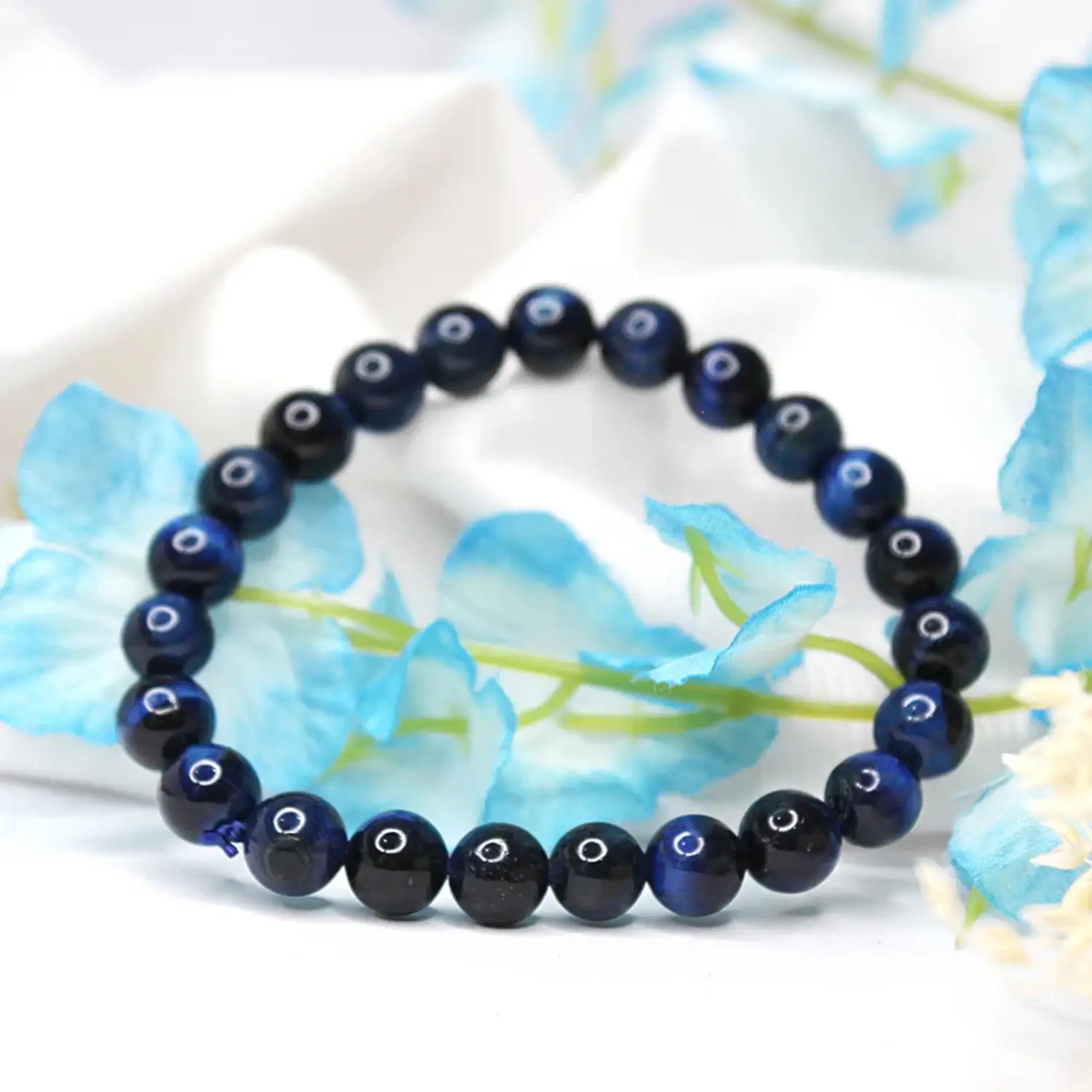Blue Tiger Bracelet - To Improve Communication Skills - Image 5