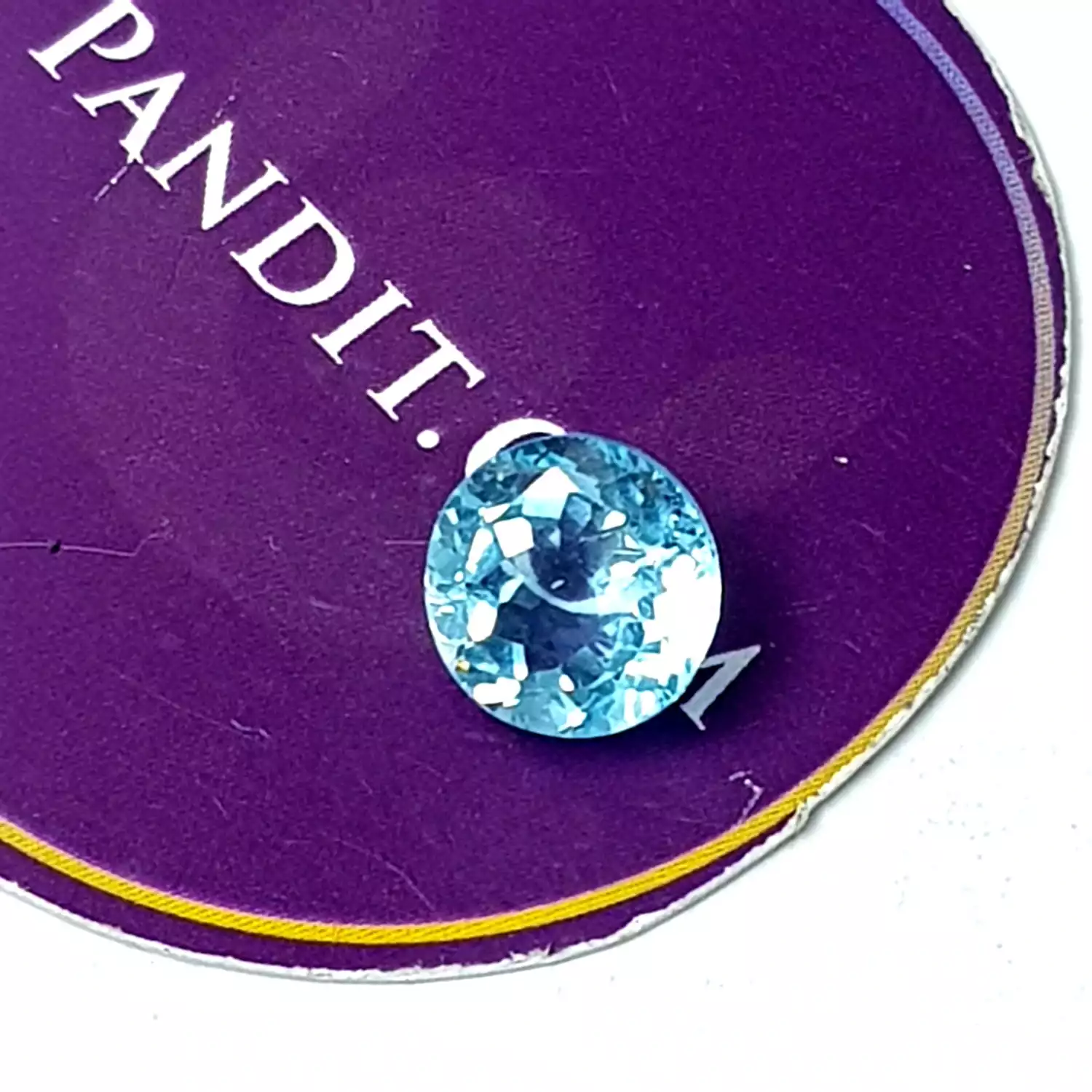 Blue Topaz Gemstone - 4.65 Carat - Image 2