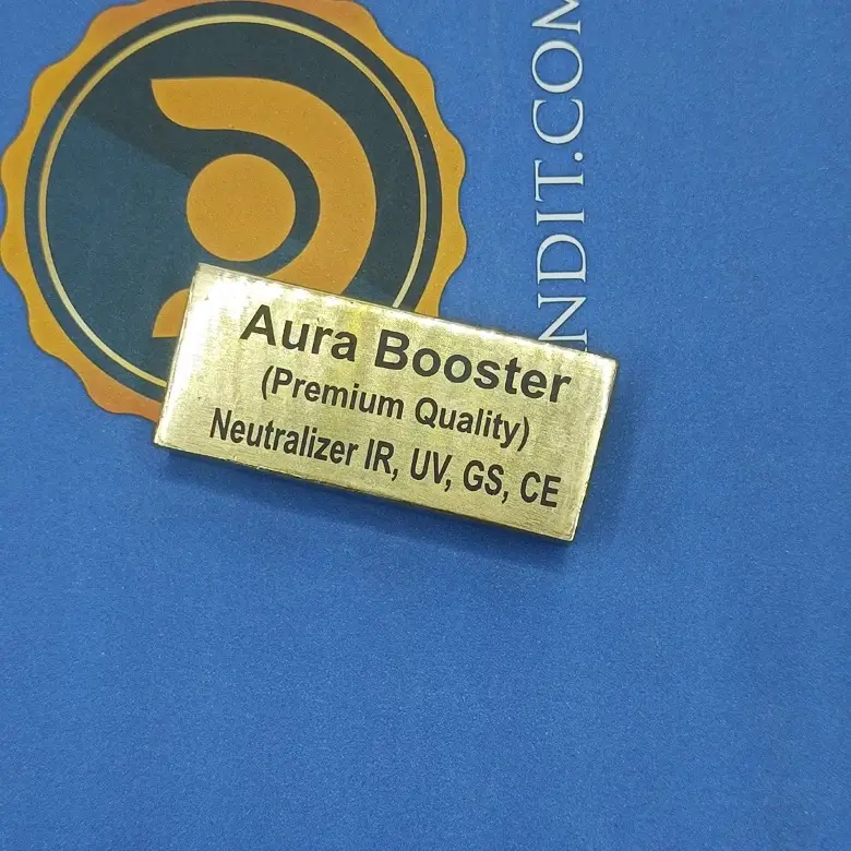 Brass Aura Booster Neutralize IR UV GS CE - Image 4