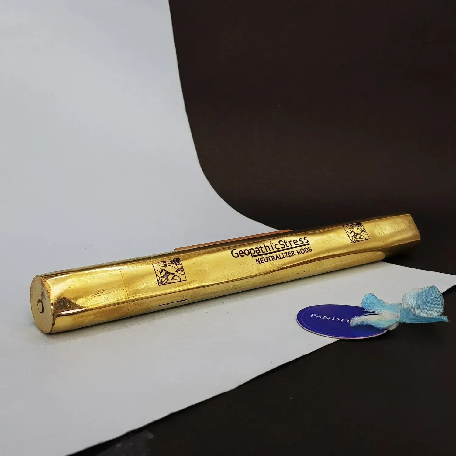 Brass Geopathic Stress Neutralizer Rod - Image 3