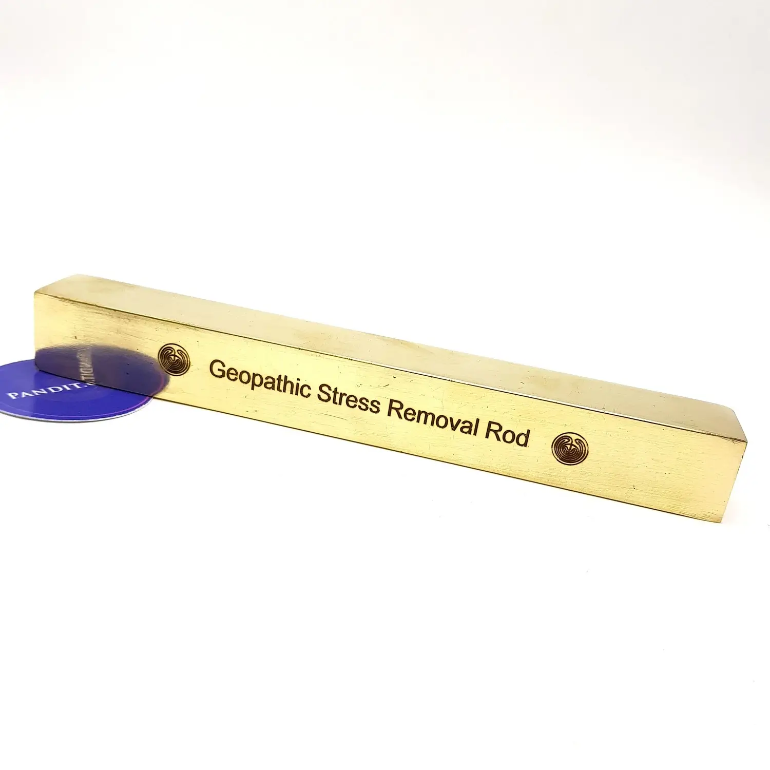Brass Geopathic Stress Neutralizer Rod - Image 4