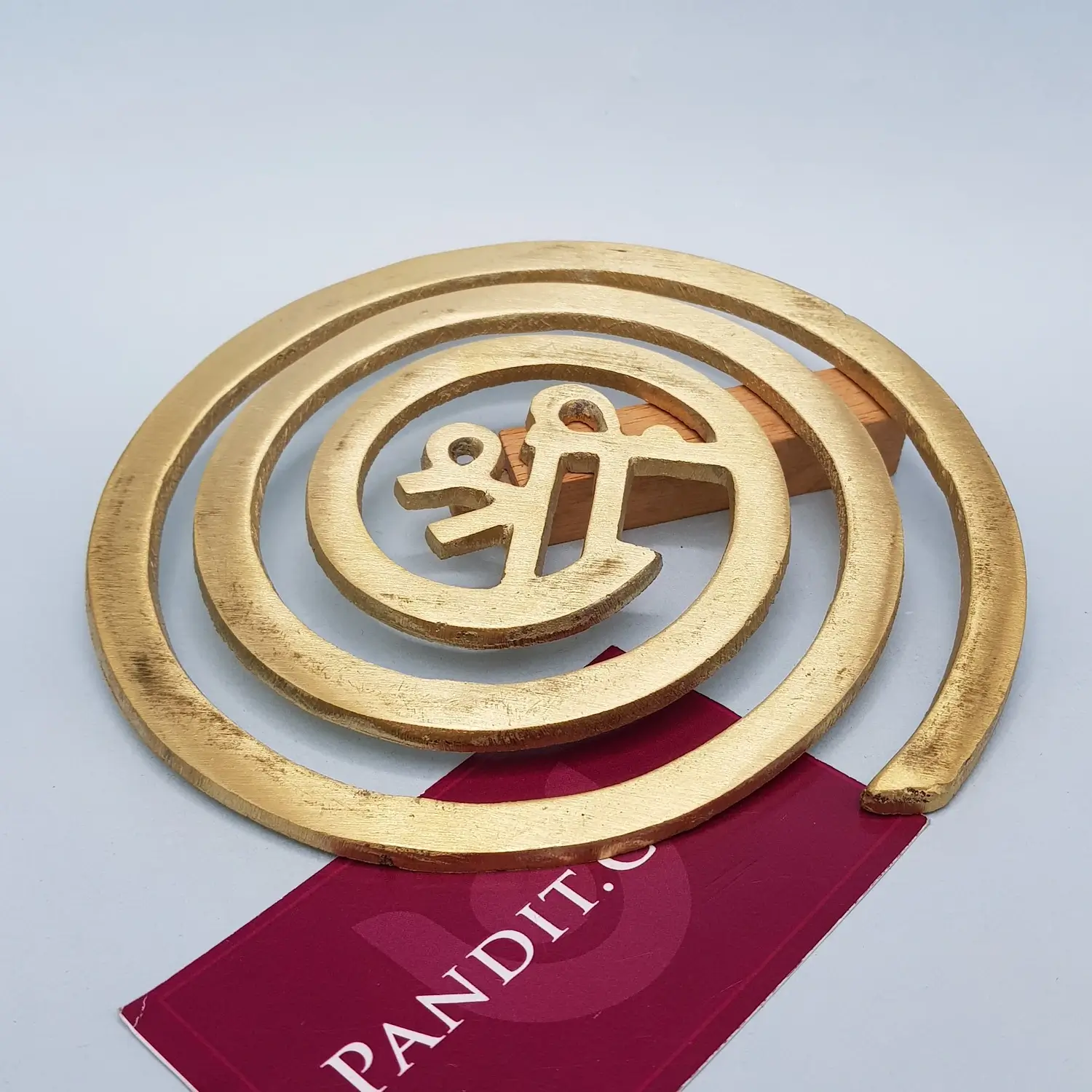 Brass Helix with Beej Mantra - Image 5