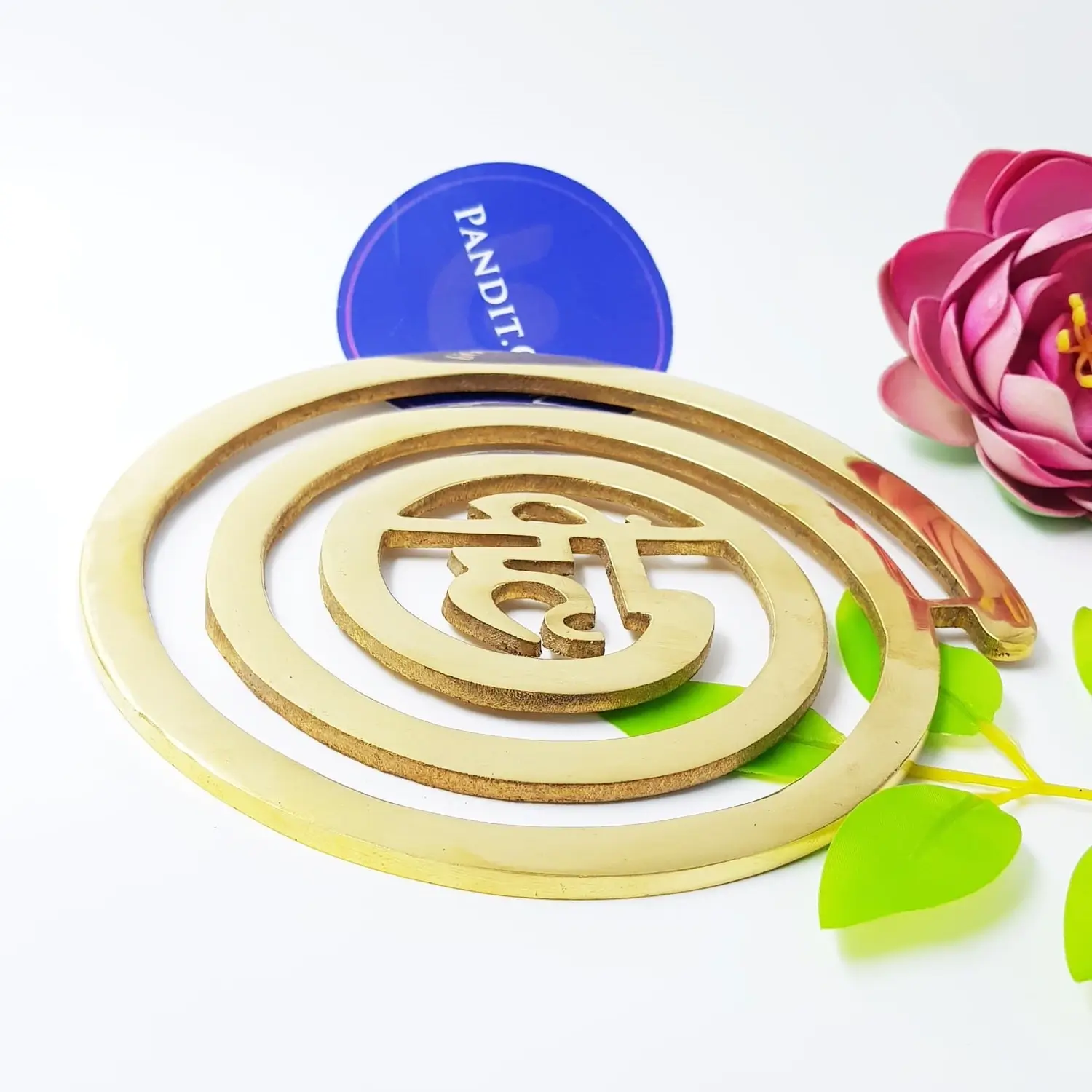 Brass Helix with Beej Mantra - Image 6