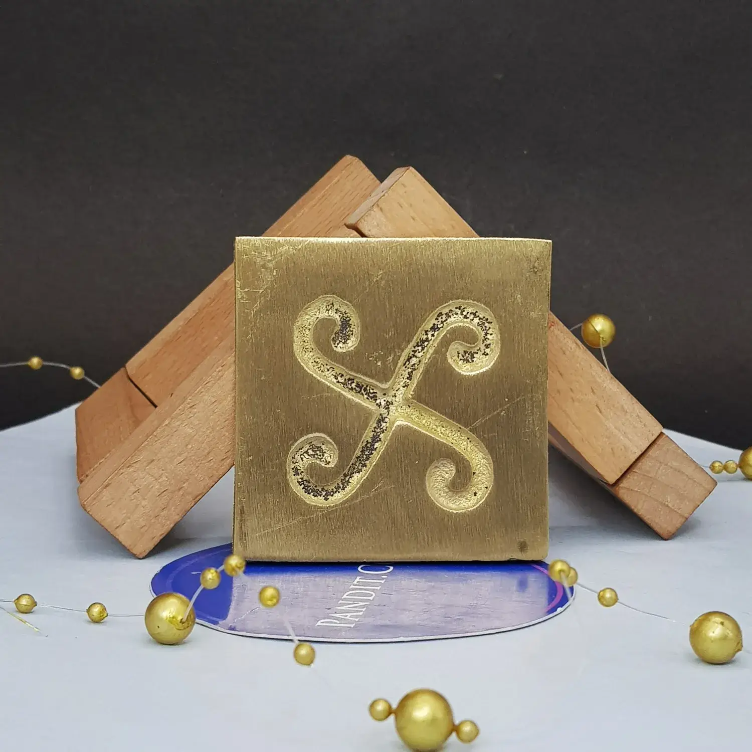 Brass Spiral Block For North-West - Image 3