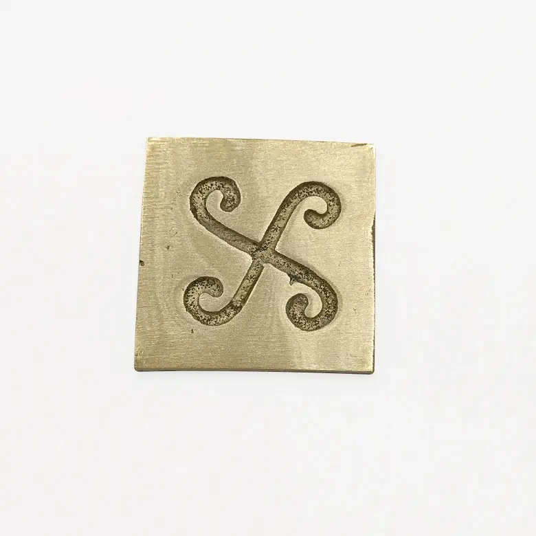 Brass Spiral Block For North-West - Image 5
