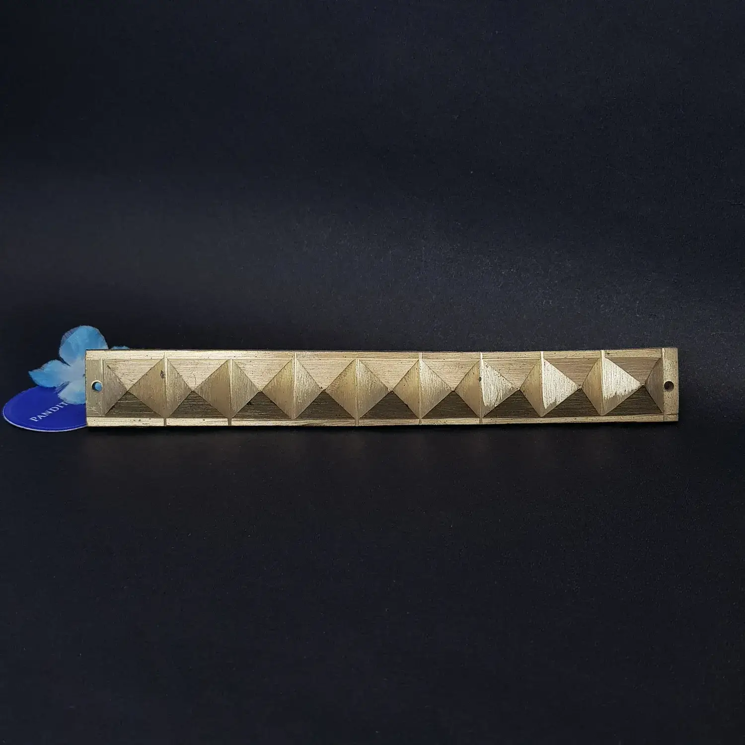 Brass Strip 9 Pyramid Divider - Image 3