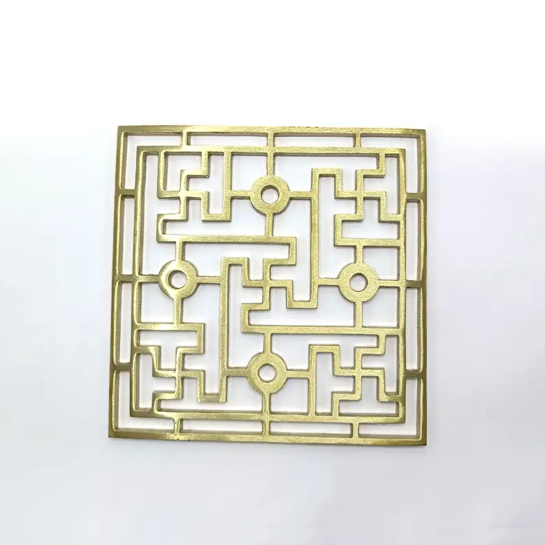 Brass Swastik Plate Yantra - Image 3