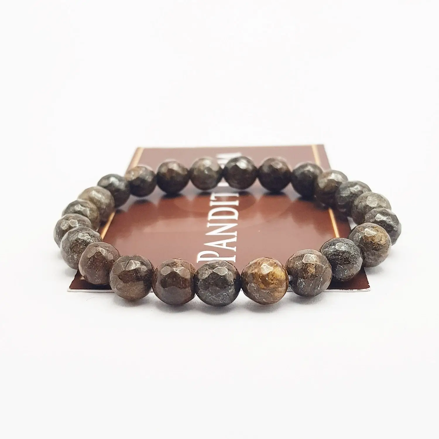 Bronzite Diamond Cut Bracelet - To Improve Financial Condition - Image 3