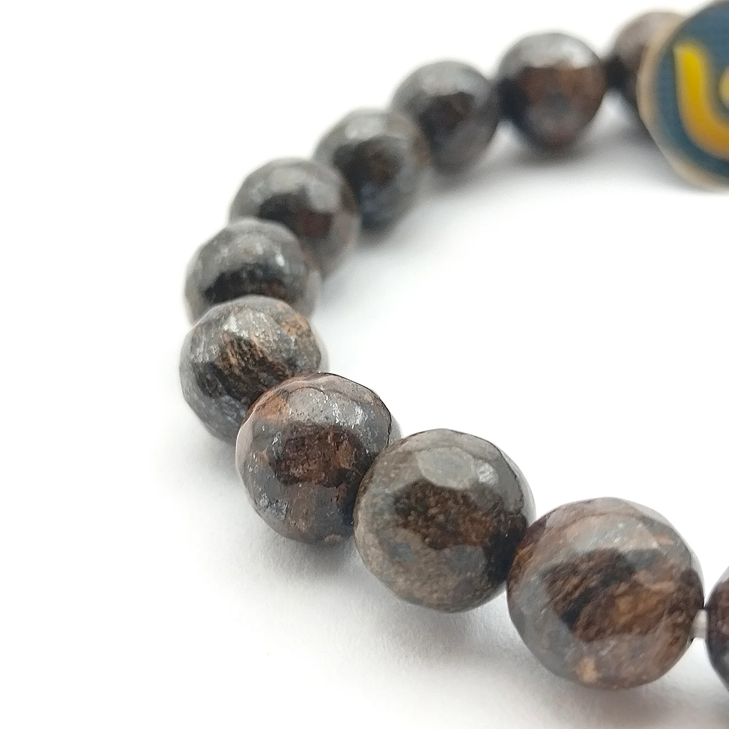 Bronzite Diamond Cut Bracelet - To Improve Financial Condition - Image 6