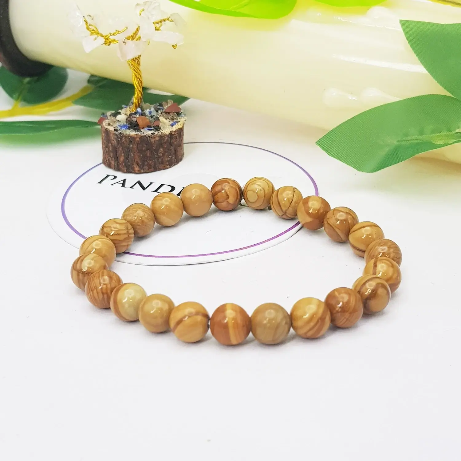 Camel Jasper Bracelet - To Prevent Anxieties & Nightmares - Image 3