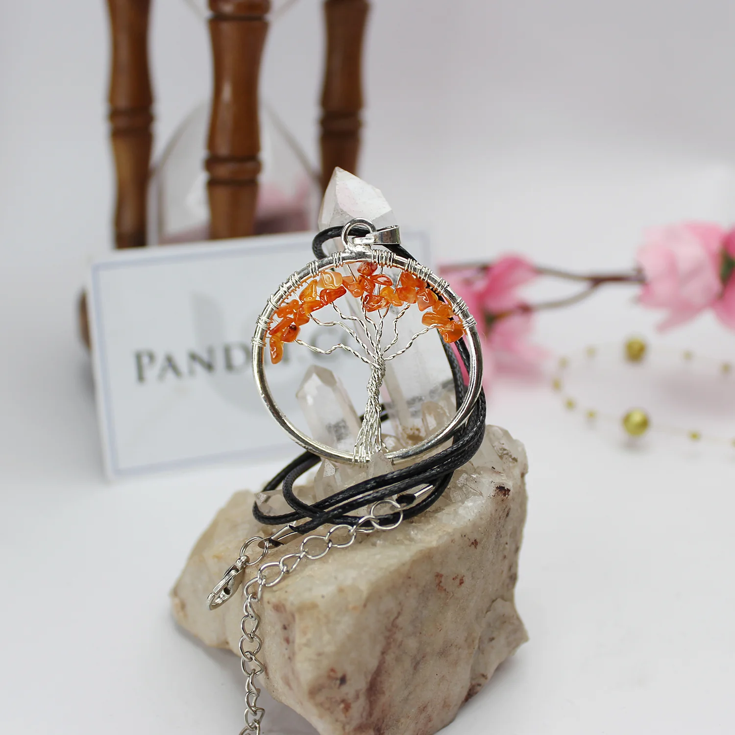 Carnelian Tree of Life Pendant - Image 3