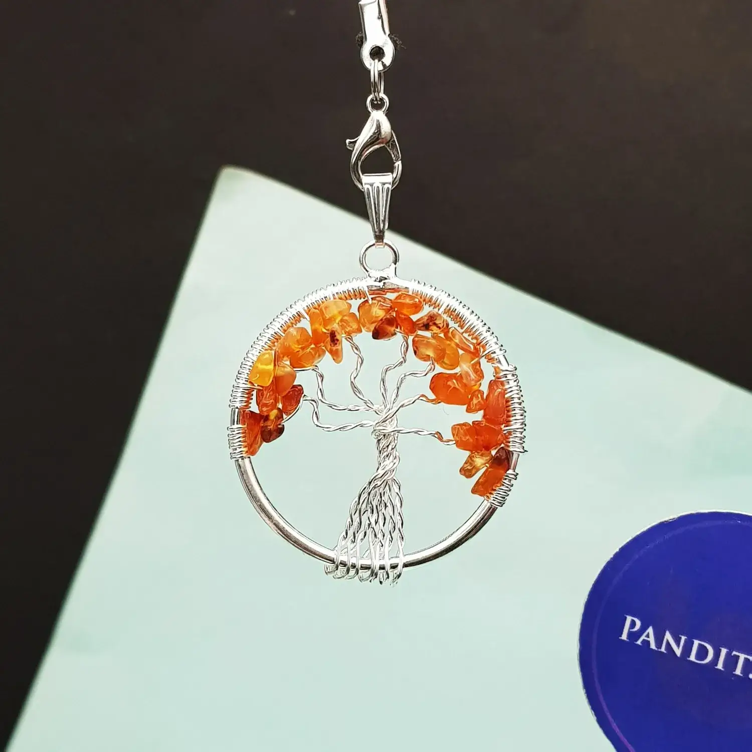 Carnelian Tree of Life Pendant - Image 4