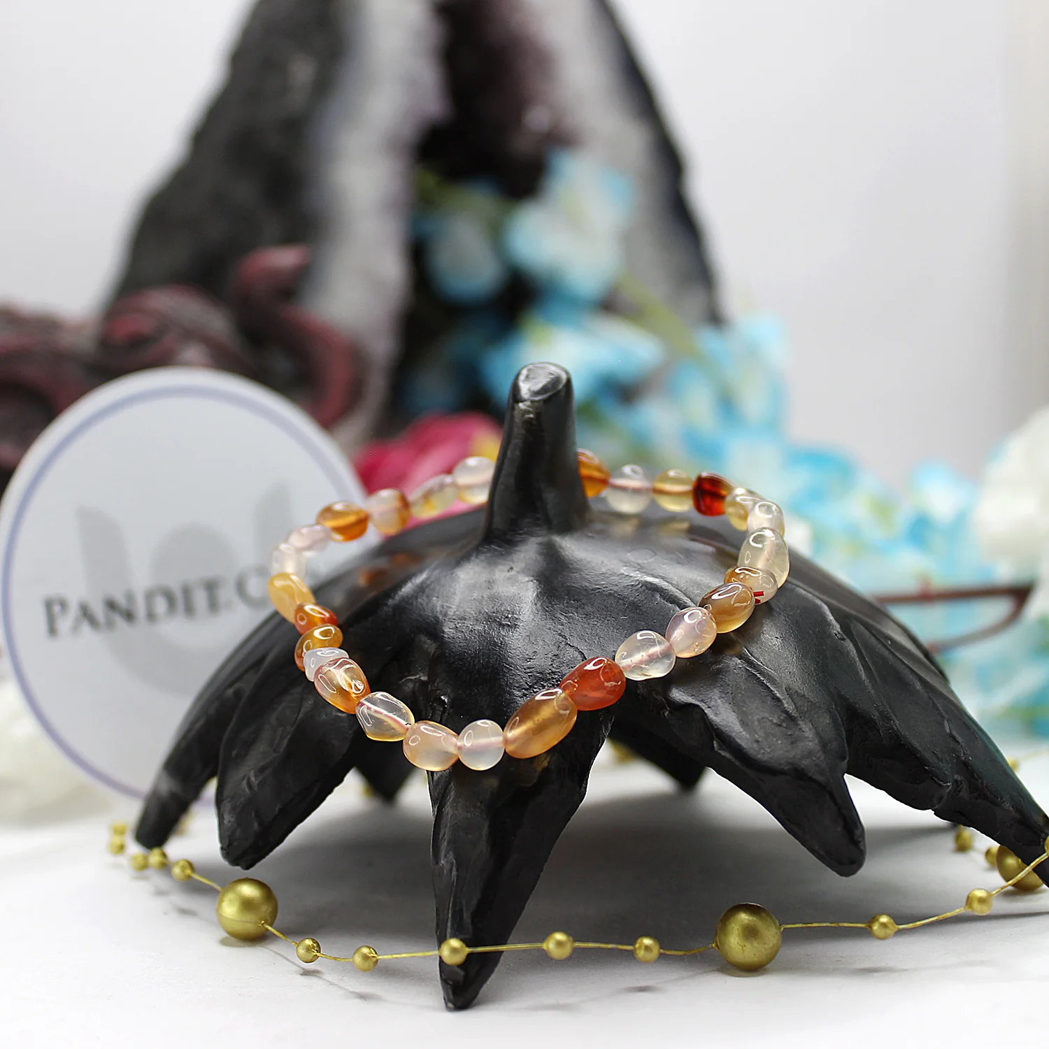 Carnelian Tumble Bracelet - To Remove Lethargy & Boost Stamina - Image 4