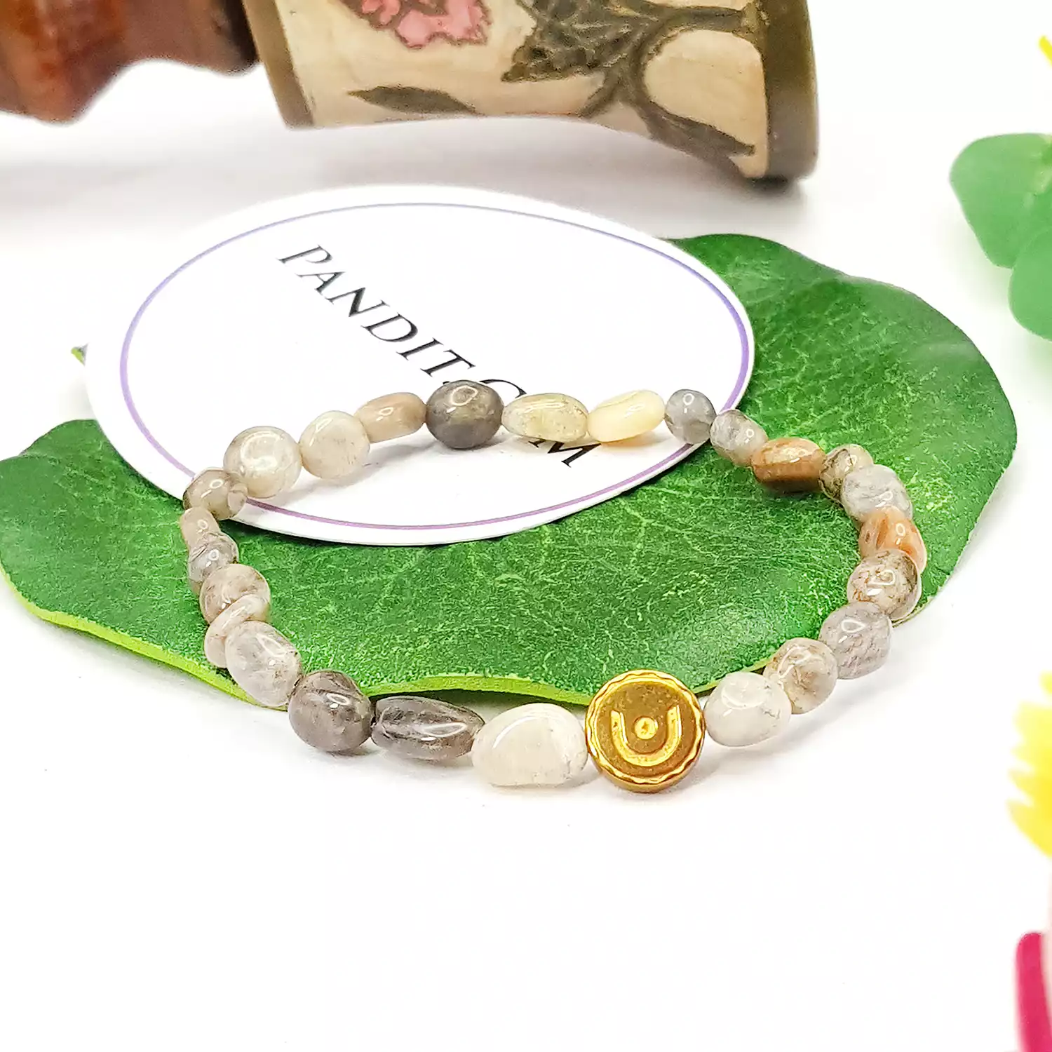 Cats Eye Tumble Bracelet - For Prosperity & Richness