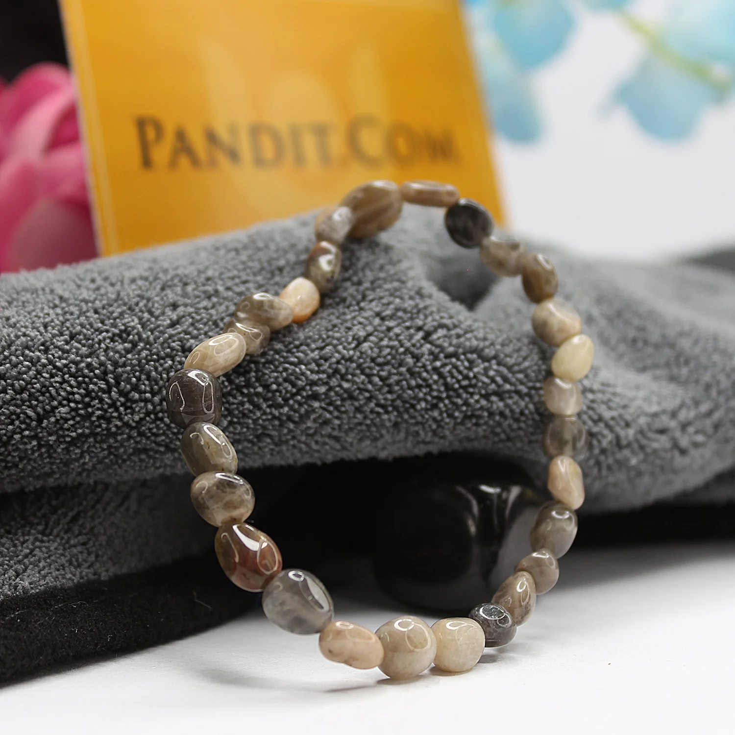 Cats Eye Tumble Bracelet - For Prosperity & Richness - Image 2