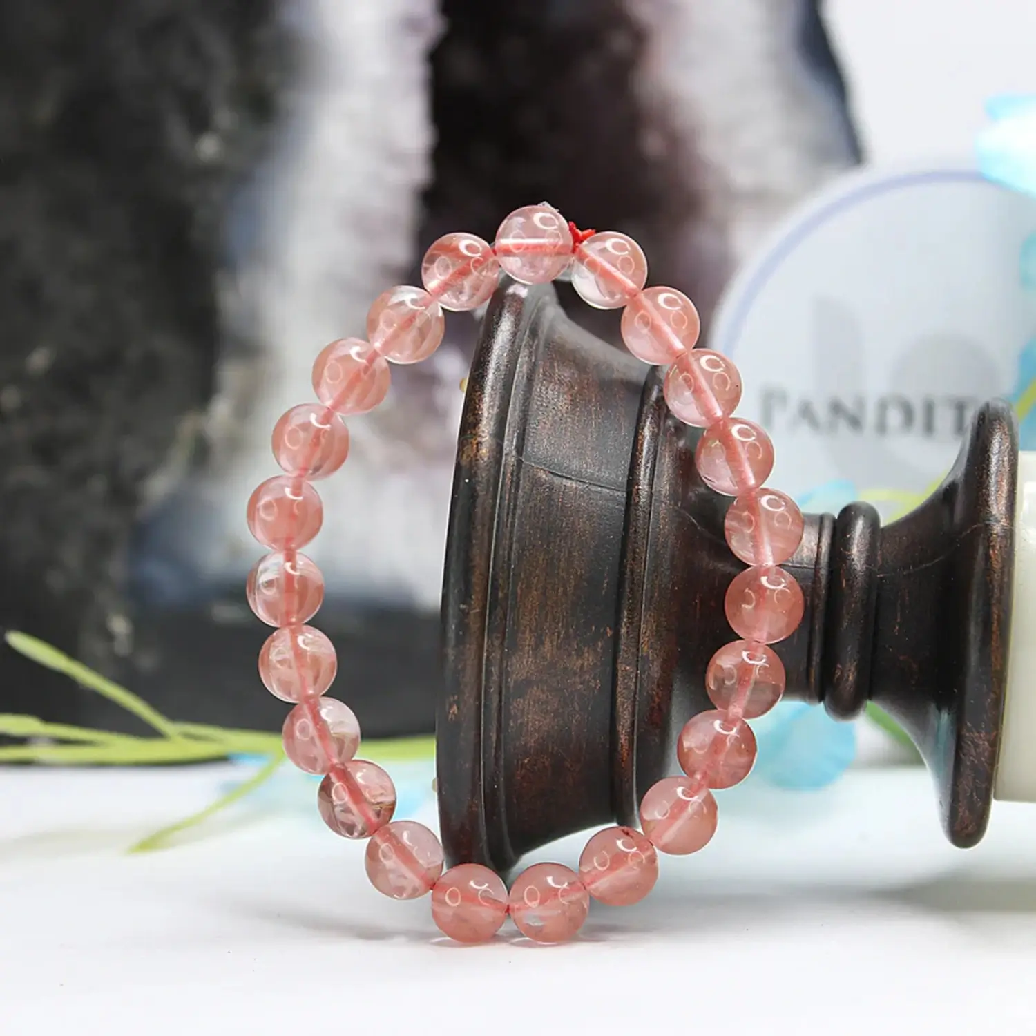 Cherry Quartz Bracelet - To Bring Luxuries & Abundance - Image 3
