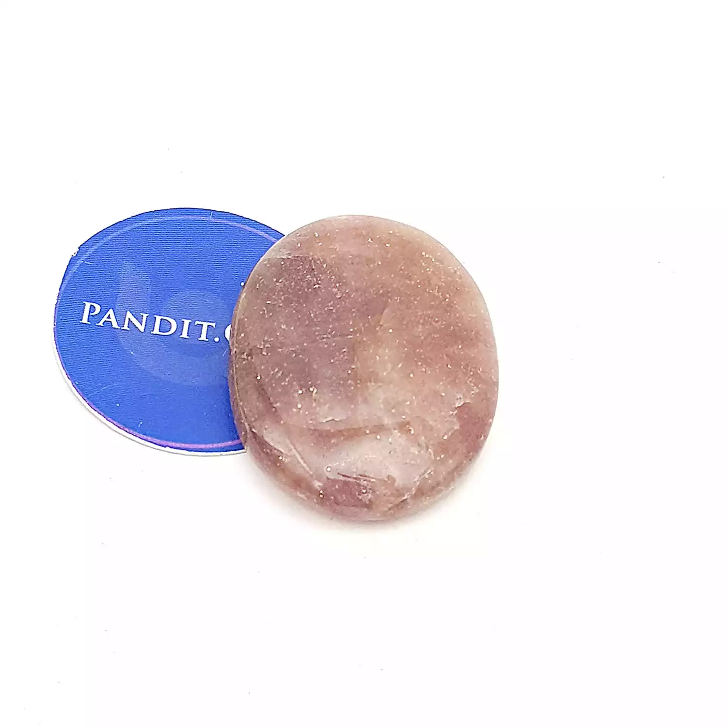 Cherry Quartz Worry Stone - To Boost Energy & Positivity - Image 4