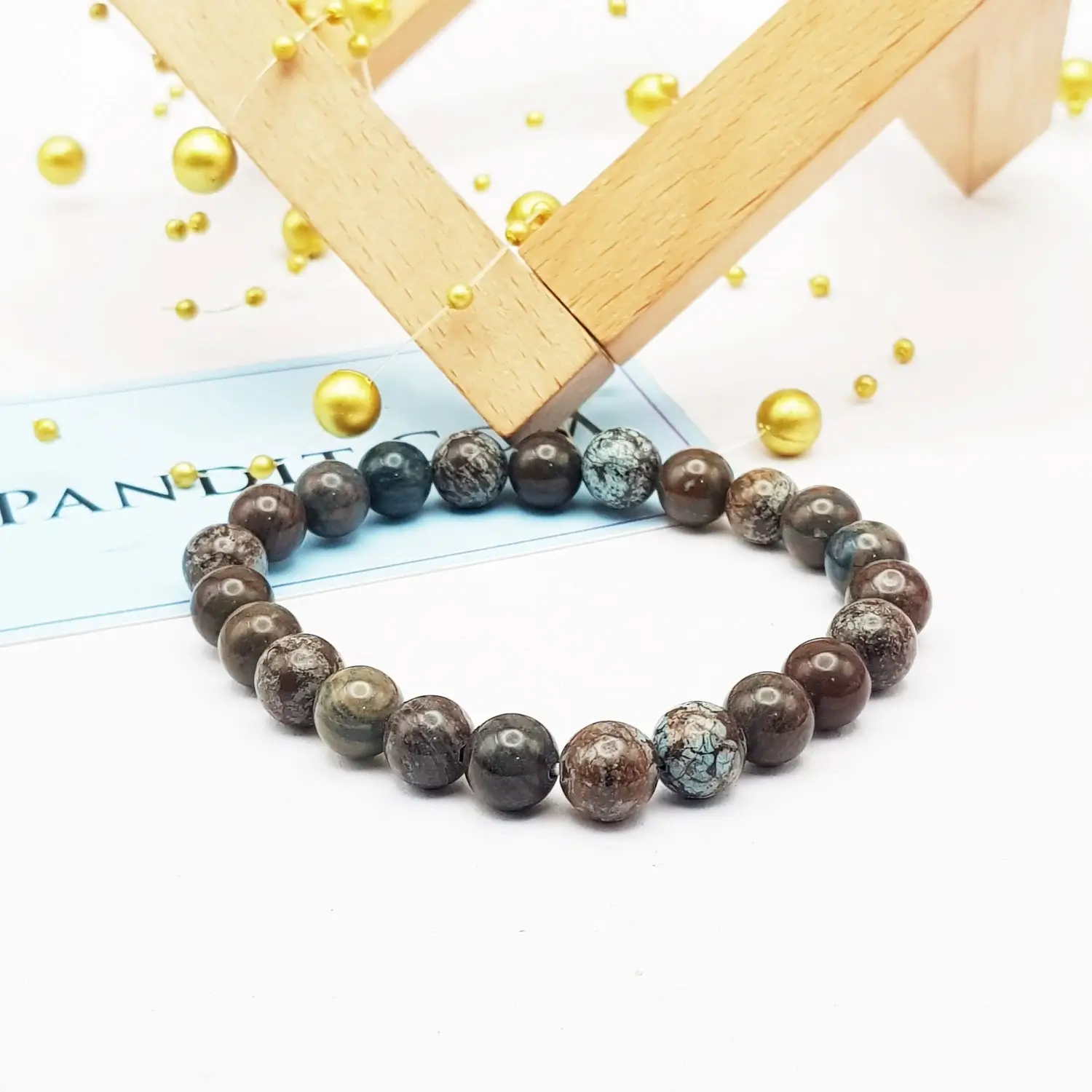 Chrysocolla Bracelet - To Heal Mental Burdens and Traumas - Image 2