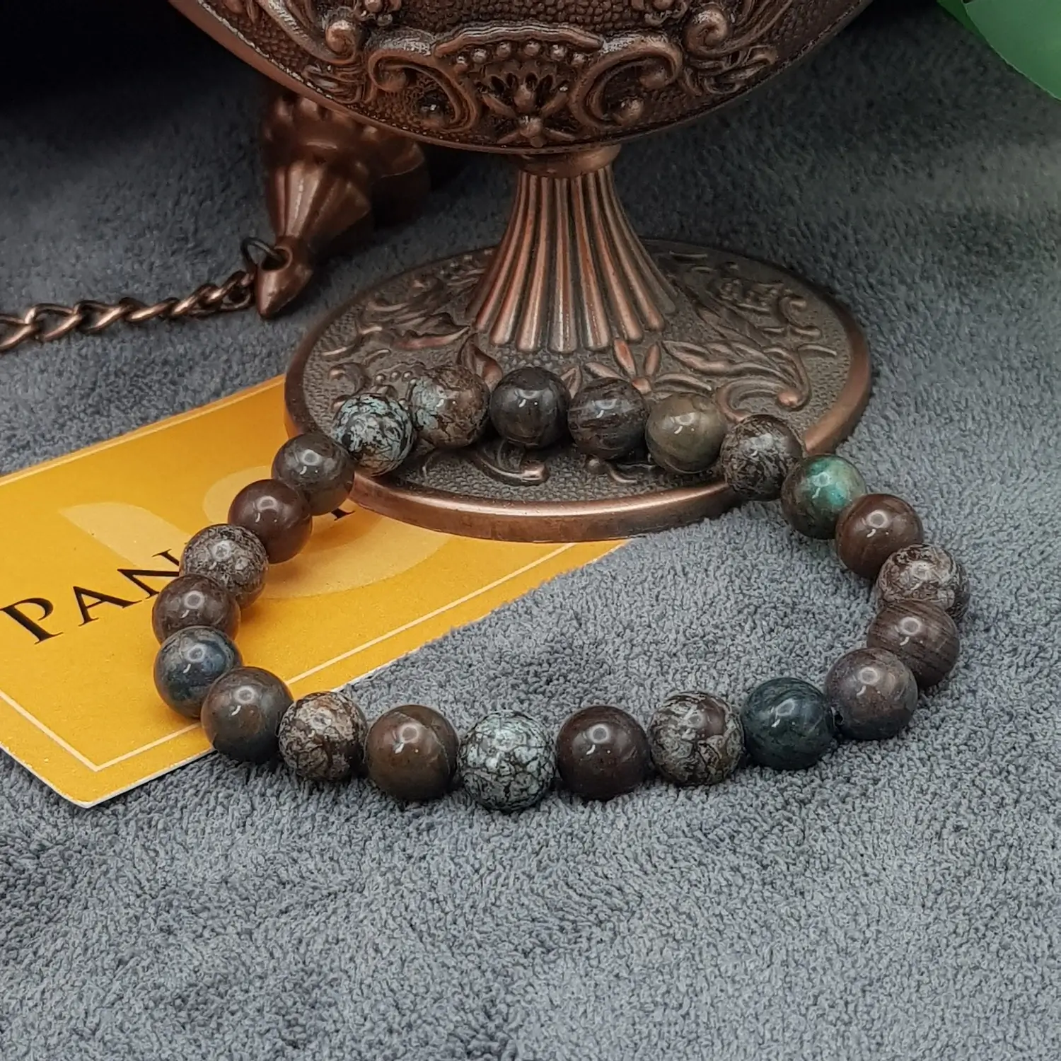 Chrysocolla Bracelet - To Heal Mental Burdens and Traumas - Image 3