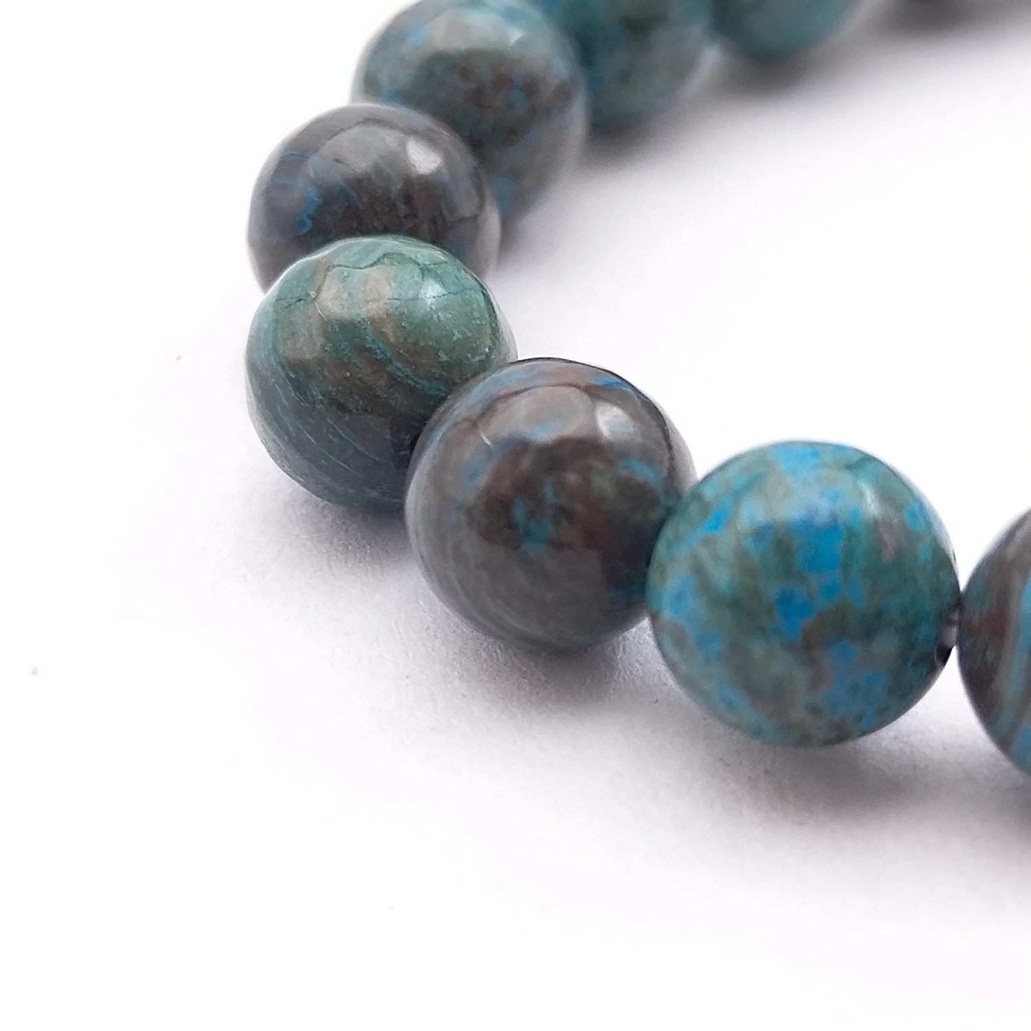 Chrysocolla Diamond Cut Bracelet - To Attracts True Love - Image 5