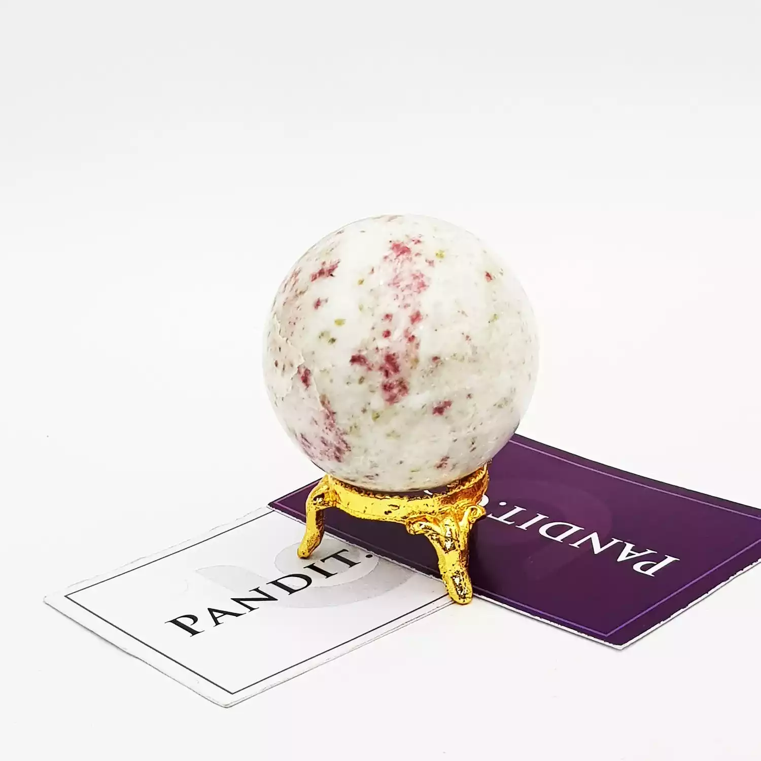Cinnabrite Crystal Ball - For Personal Transformation & Growth - Image 4