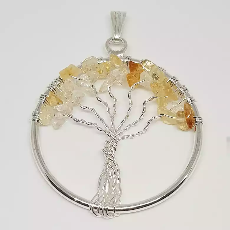 Citrine Tree of Life Pendant - Image 4