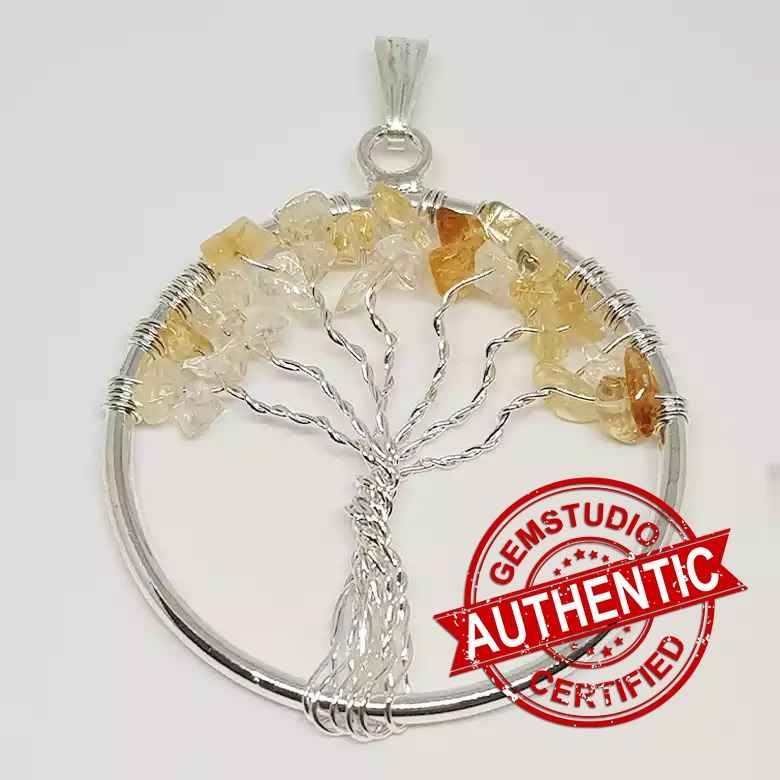 Citrine Tree of Life Pendant - Image 5