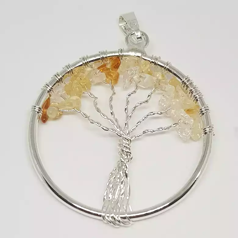 Citrine Tree of Life Pendant - Image 6