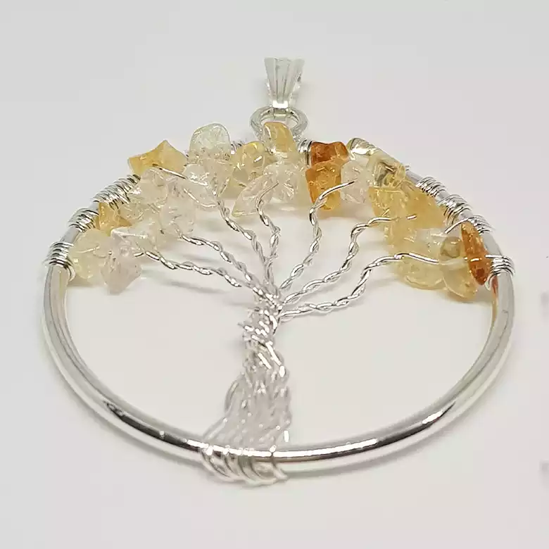 Citrine Tree of Life Pendant - Image 7