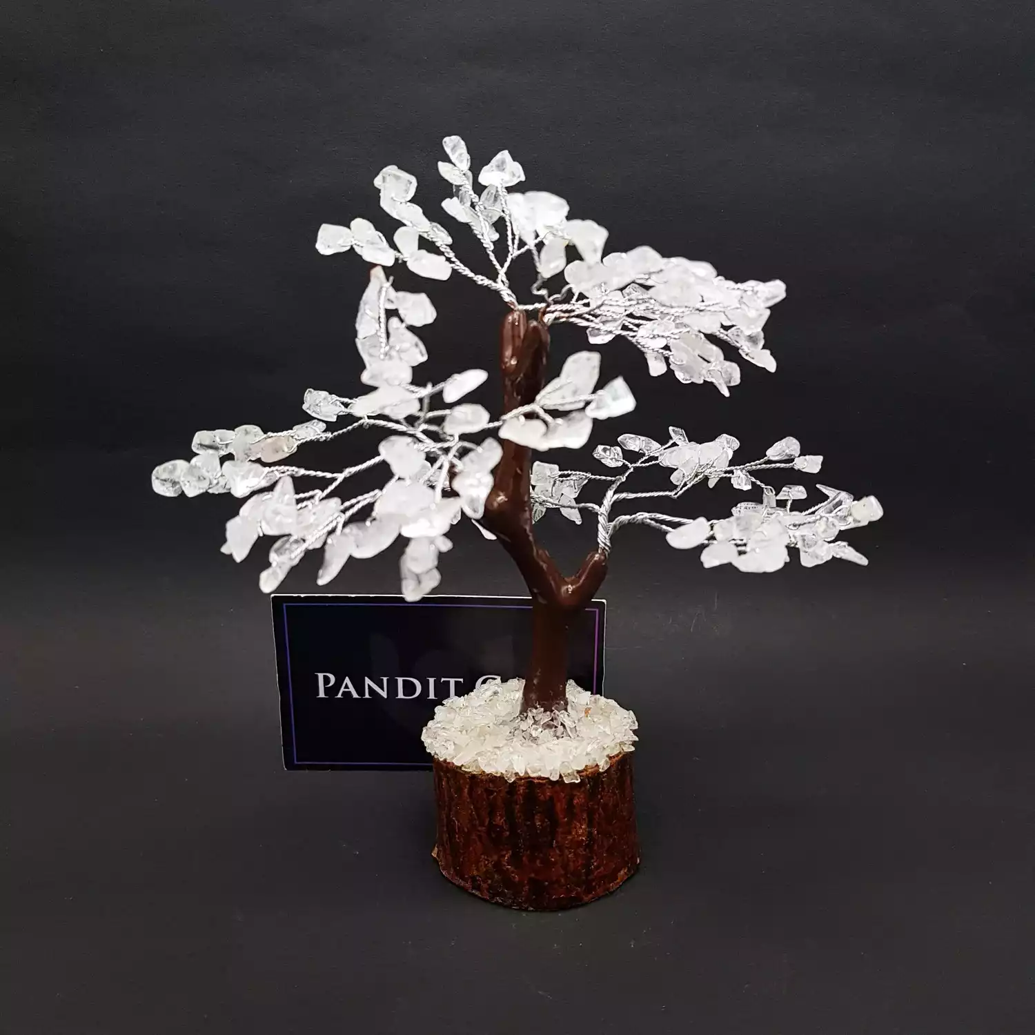 Clear Quartz Gemstone Tree - Image 3