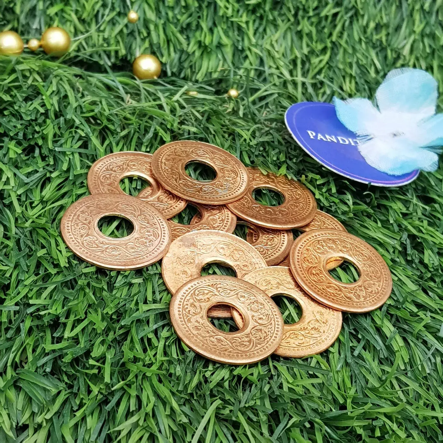 Copper Coin for Lal Kitab Remedy