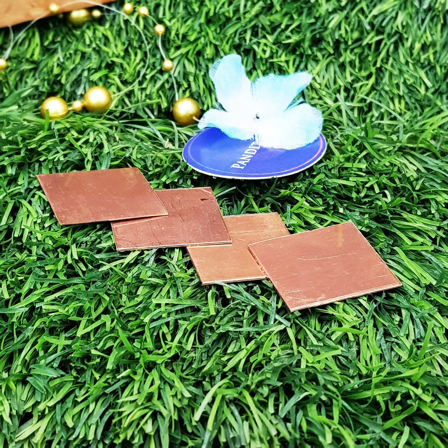 Copper Square for Lal Kitab Remedy