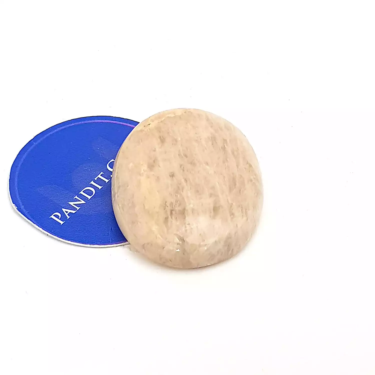 Cream Moonstone Worry Stone - To Treat Psychological Issues - Image 4
