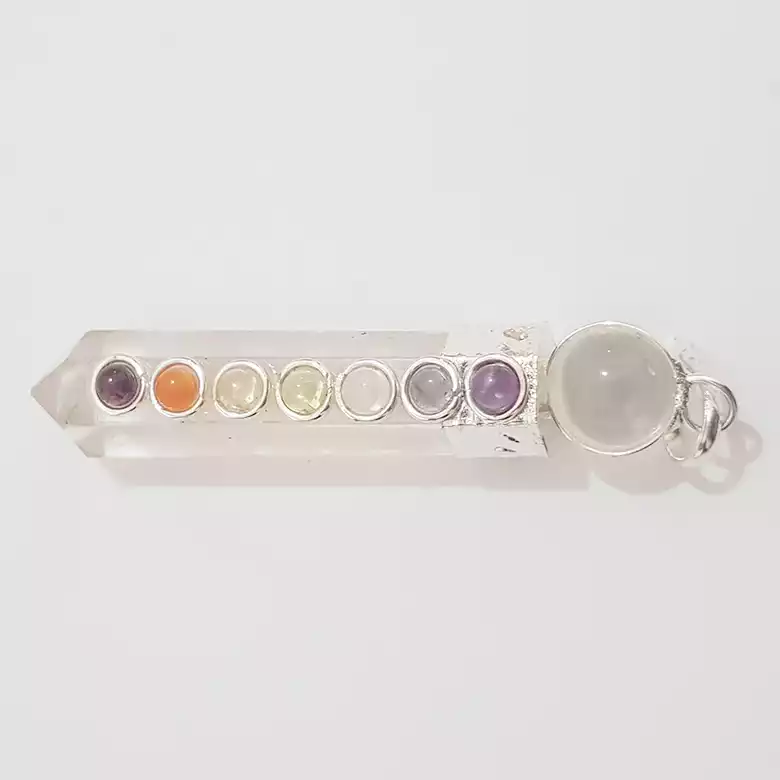 Crystal 7 Chakra Pendant - Image 5