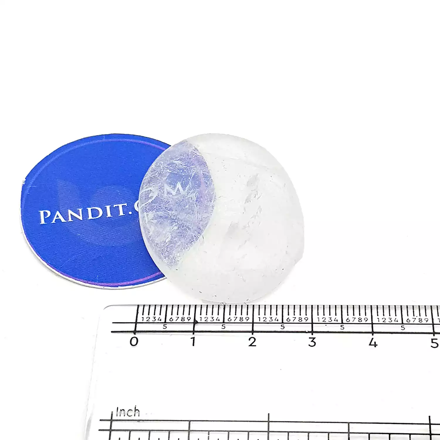 Crystal Quartz Worry Stone - To Be Creative and Beautiful - Image 5
