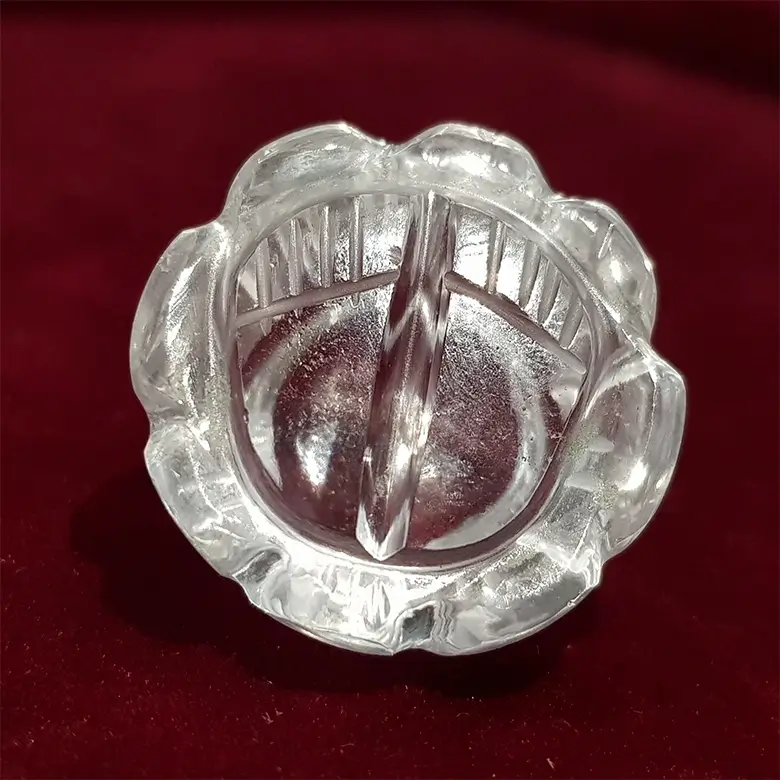 Crystal Sphatik Shri Lakshmi Charan Paduka - Image 11