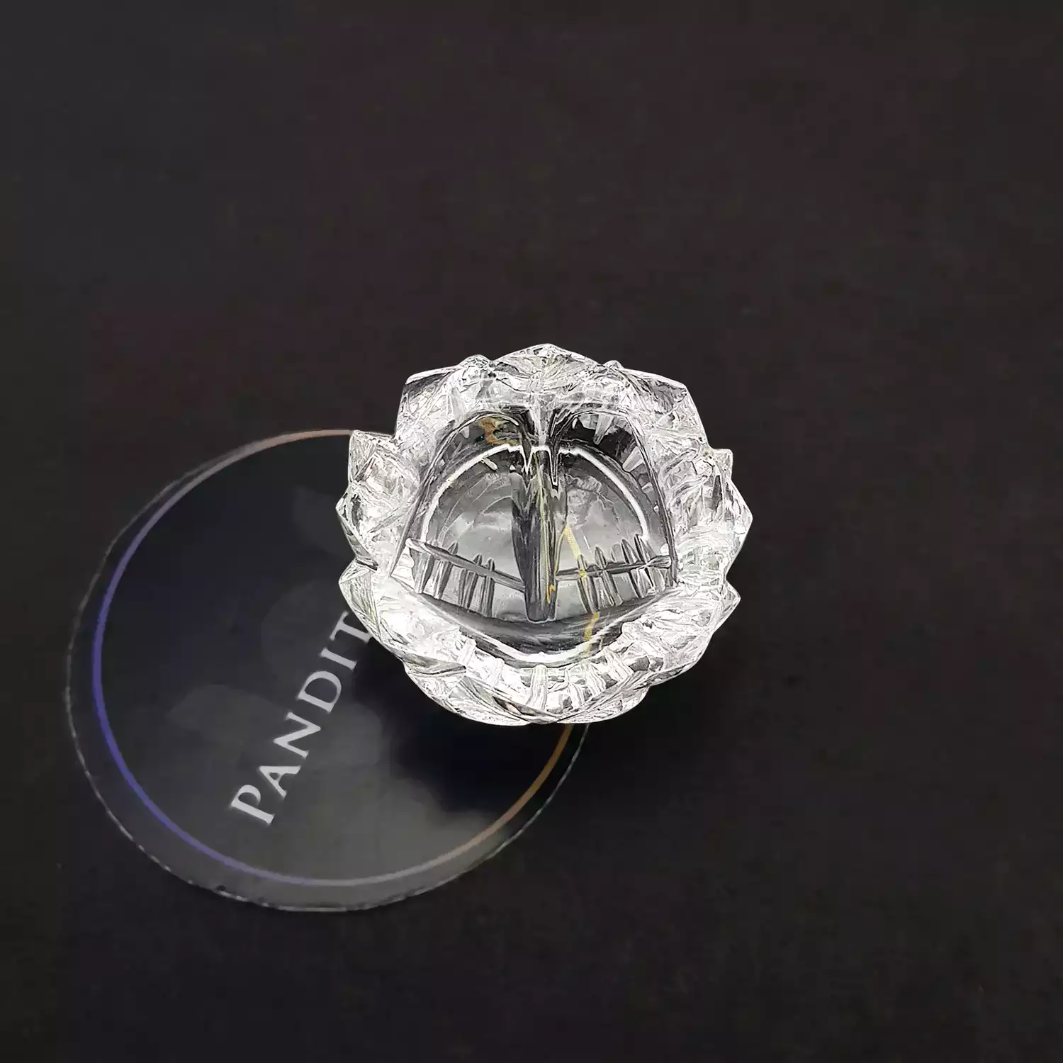 Crystal Sphatik Shri Lakshmi Charan Paduka - Image 3