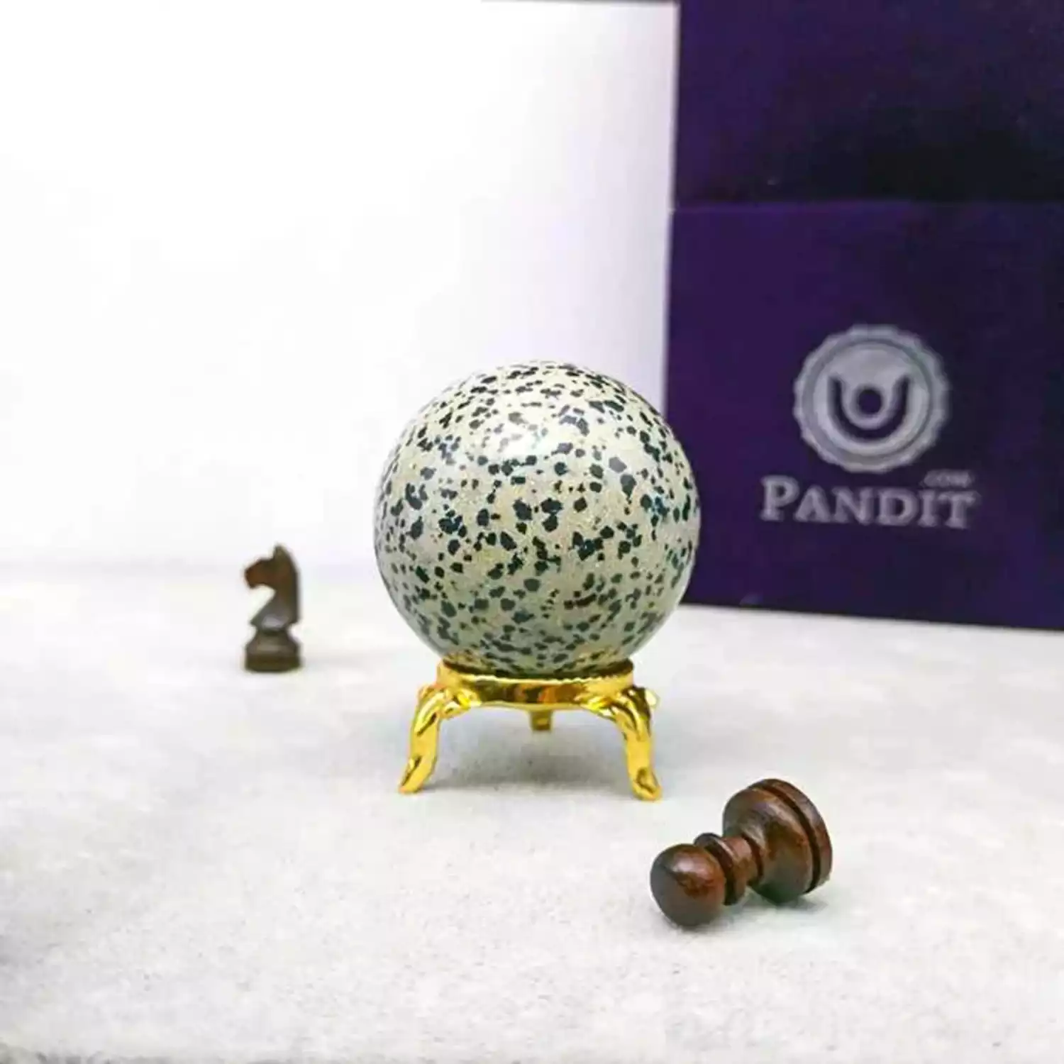 Dalmatian Jasper Crystal Ball - To Protect From Negative Energy - Image 5