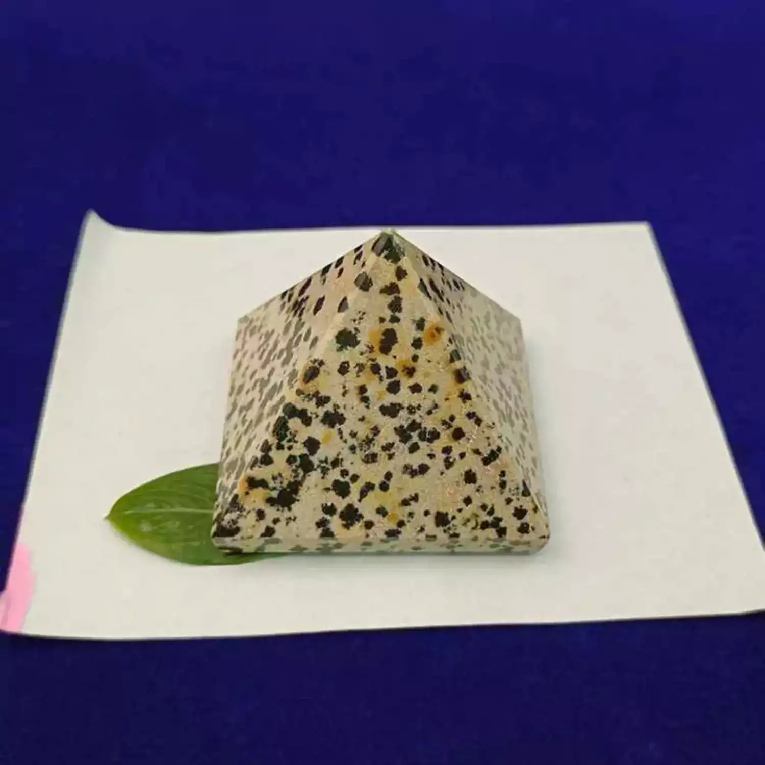 Dalmatian Jasper Crystal Pyramid - Image 4